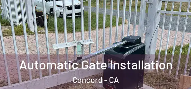  Automatic Gate Installation Concord - CA