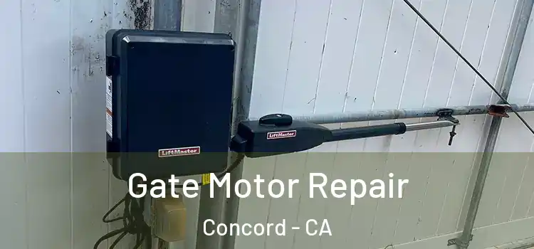 Gate Motor Repair Concord - CA